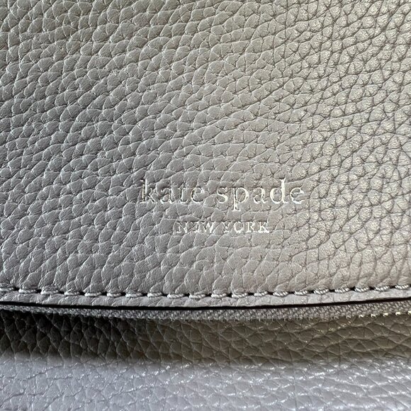 Kate Spade | Pale Grey | Large | Cross Body Polly Bag *NWOT - Picture 4 of 10